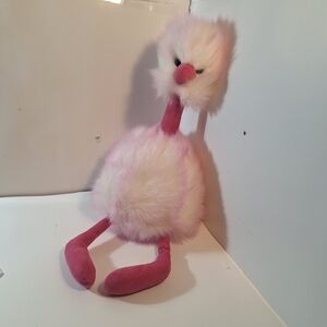 Jellycat Pink and White Plush